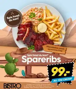 Bilka Spareribs, DKK 99 tilbud