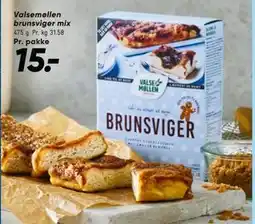Bilka Valsemøllen brunsviger mix, DKK 15 tilbud
