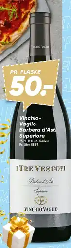 Bilka VinchioVaglio Barbera d’Asti Superiore, DKK 50 tilbud