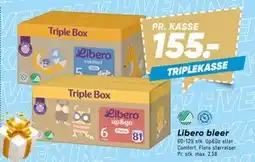 Bilka Libero bleer, DKK 155 tilbud