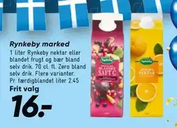Bilka Rynkeby marked, DKK 16 tilbud