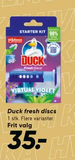 Bilka Duck fresh discs, DKK 35 tilbud