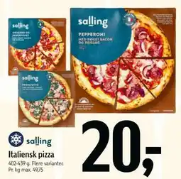 Føtex Italiensk pizza, DKK 20 tilbud