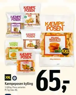 Føtex Kæmpeposen kylling, DKK 65 tilbud