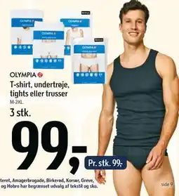 Føtex T-shirt, undertrøje, tights eller trusser, DKK 99 tilbud