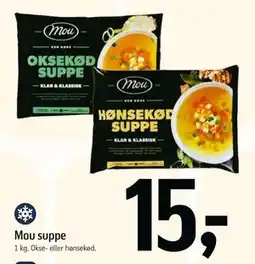 Føtex Mou suppe, DKK 15 tilbud