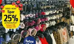 Føtex Spar 25% på Choise by Heart* Fredag d. 3/10 søndag d. 5/10 tilbud