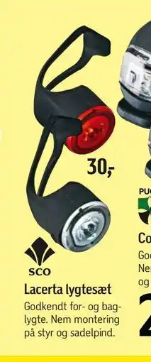 Føtex Lacerta lygtesæt, DKK 30 tilbud
