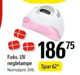 Føtex UV neglelampe, DKK 186.75 tilbud