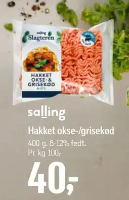 Føtex Hakket okse-/grisekød, DKK 40 tilbud