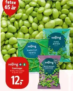Føtex Grøntsager, DKK 12 tilbud