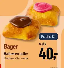 Føtex Halloween boller, DKK 40 tilbud