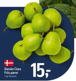 Føtex Danske Clara Friis pærer, DKK 15 tilbud