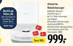 Føtex Robotstøvsuger, DKK 999 tilbud