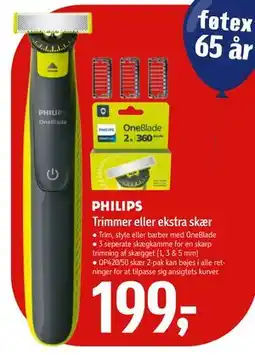 Føtex Trimmer eller ekstra skær, DKK 199 tilbud