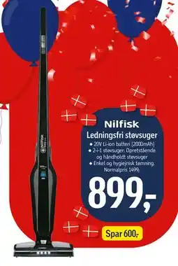 Føtex Ledningsfri støvsuger, DKK 899 tilbud