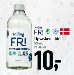 Føtex Opvaskemiddel, DKK 10 tilbud