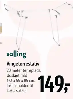 Føtex Vingetørrestativ, DKK 149 tilbud