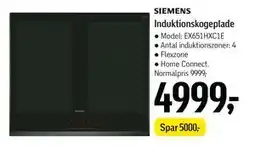 Føtex Induktionskogeplade, DKK 4999 tilbud