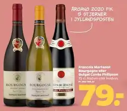 Netto Francois Martenot Bourgogne eller Guigal Cuvée Philipson, DKK 79 tilbud