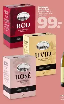 Netto Løgismose Bag-in-Box, DKK 99 tilbud