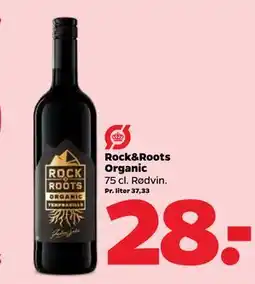 Netto Rock&Roots Organic, DKK 28 tilbud