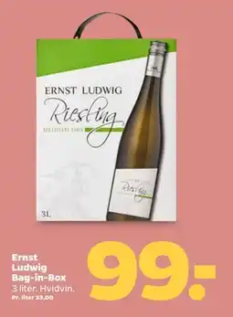 Netto Ernst Ludwig Bag-in-Box, DKK 99 tilbud