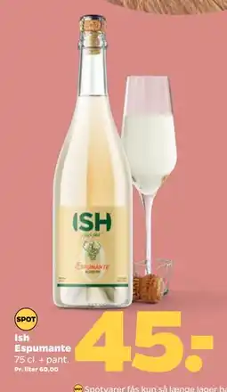 Netto Ish Espumante, DKK 45 tilbud