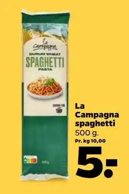 Netto La Campagna spaghetti, DKK 5 tilbud