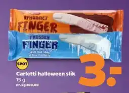 Netto Carletti halloween slik, DKK 3 tilbud