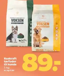 Netto Raakraft tørfoder til hunde, DKK 89 tilbud