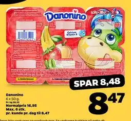 Netto Danonino, DKK 8.47 tilbud