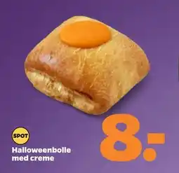 Netto Halloweenbolle med creme, DKK 8 tilbud