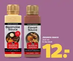 Netto Jensens sauce, DKK 12 tilbud