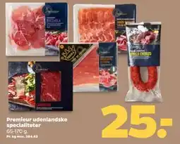 Netto Premieur udenlandske specialiteter, DKK 25 tilbud