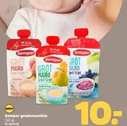 Netto Semper grødsmoothie, DKK 10 tilbud