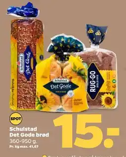 Netto Schulstad Det Gode brød, DKK 15 tilbud
