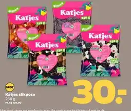 Netto Katjes slikpose, DKK 30 tilbud