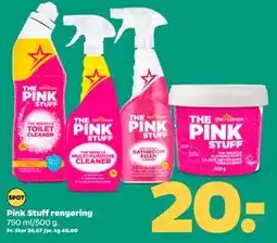 Netto Pink Stuff rengøring, DKK 20 tilbud