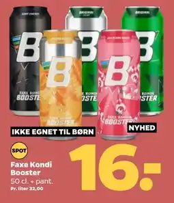 Netto Faxe Kondi Booster, DKK 16 tilbud
