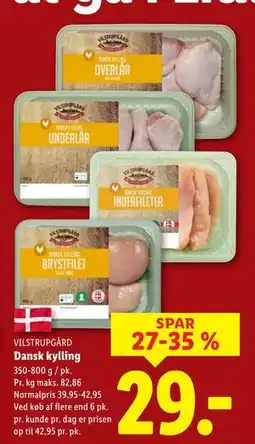 Lidl Dansk kylling, DKK 29 tilbud