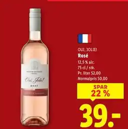 Lidl Rosé, DKK 39 tilbud