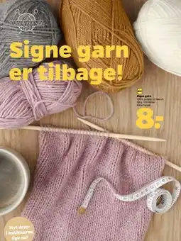 Netto Signe garn, DKK 8 tilbud