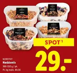 Lidl Nøddemix, DKK 29 tilbud