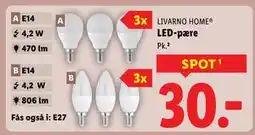 Lidl LED-pære, DKK 30 tilbud