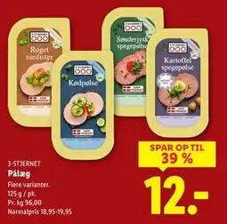Lidl Pålæg, DKK 12 tilbud