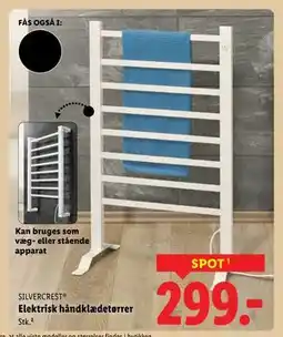 Lidl Elektrisk håndklædetørrer, DKK 299 tilbud