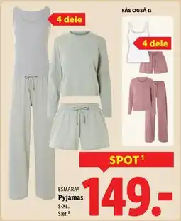 Lidl Pyjamas, DKK 149 tilbud