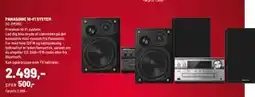Panasonic Center PANASONIC HI-FI SYSTEM, DKK 2499 tilbud
