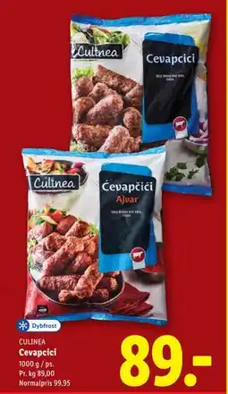 Lidl Cevapcici, DKK 89 tilbud